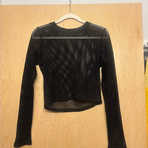 Foxblood Rare Deadstock Mesh Long Sleeve Top (Thumbholes) - Picture 2 of 5